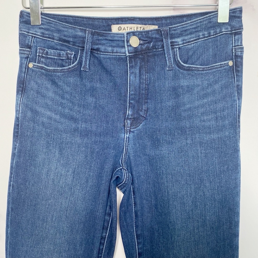 Athleta Sculptek Skinny Jean in Dark Wash - Picture 3 of 10